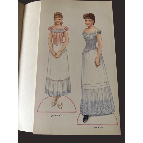 Victorian Bride & Trousseau Paper Doll Book Sneathen Mattox 1994 Dover - Picture 5 of 8